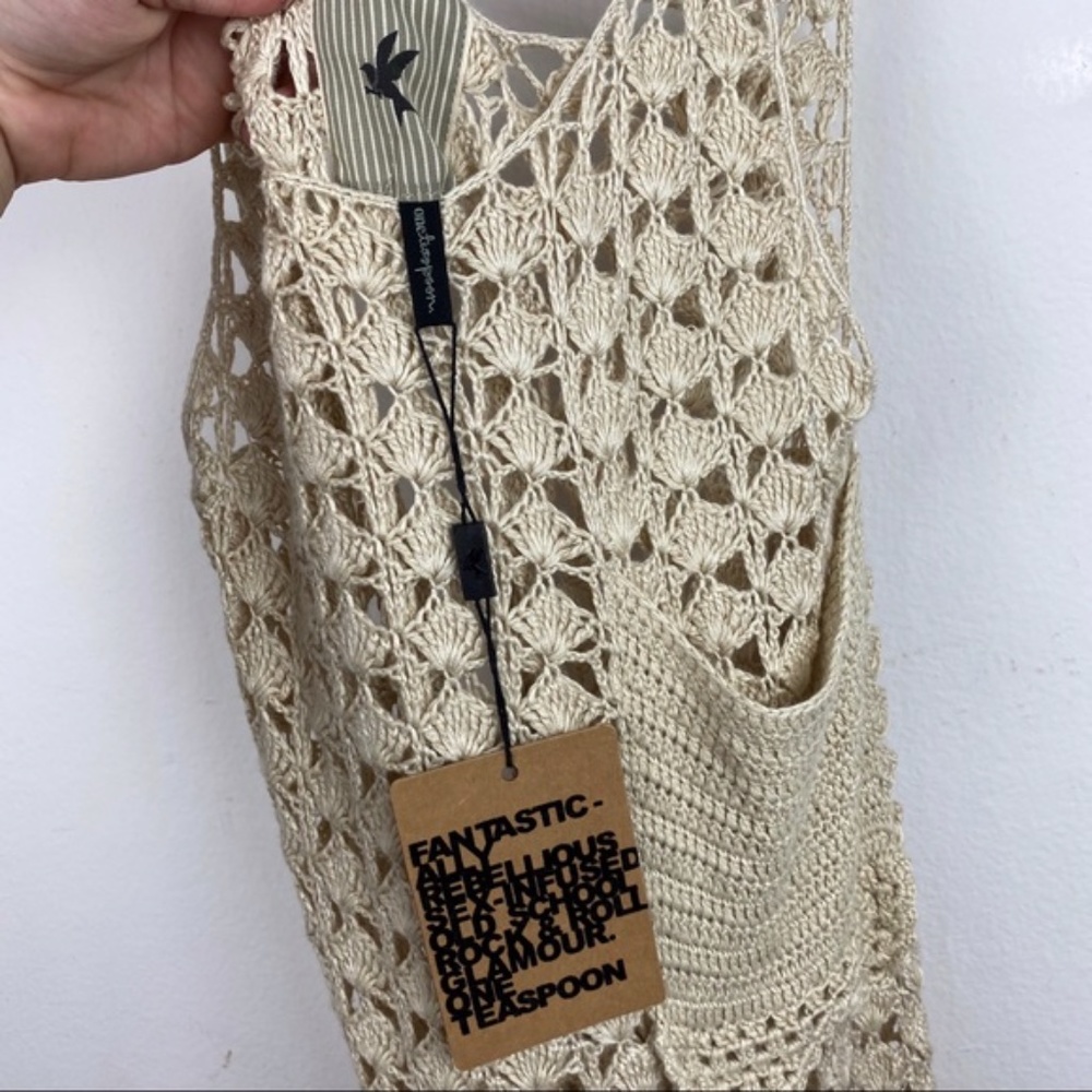 One Teaspoon Canyon Crochet Knit Beach Dress 8 - Picture 10 of 10